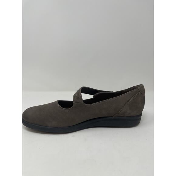 Clarks Tamzen Walk Women's Leather Cushioned Mary Jane Loafers 10M Brown - Picture 9 of 10